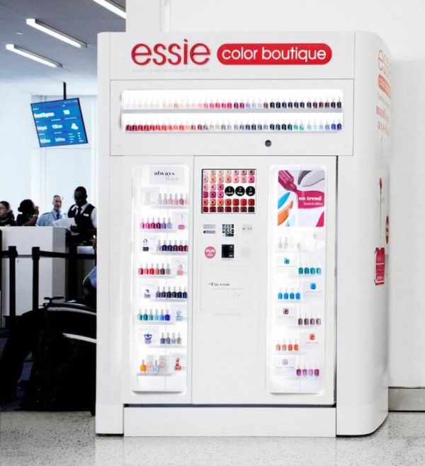 Airport Beauty Vending Machines: Get Pretty on The Fly